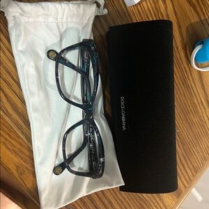 Dolce & Gabbana Blue Glasses Fashionable Accessories